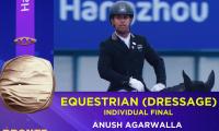 Asian Games: Anush shines with bronze in dressage