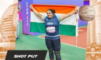 Baliyan second Indian woman to win shot put bronze!