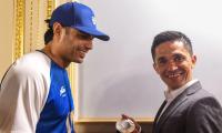 PIX: Chhetri congratulates Neeraj in Paris!