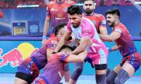 Rajput takes UP Yoddhas into semis of PKL Season 11