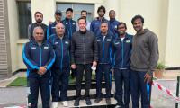 Indian High Commission hosts Davis Cup team