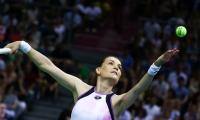 Retired Radwanska embraces a new sport