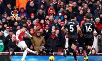 EPL: Arsenal thrash Palace to move up to third