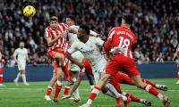 Real recover to beat Almeria; Bayern stunned