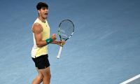 Aus Open PIX: Alcaraz, Medvedev march into quarters