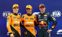 Norris takes Hungary pole in McLaren front row lockout