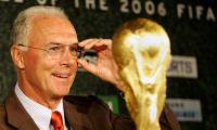 German legend Beckenbauer honoured at Euro opening