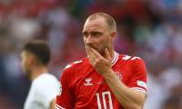 Eriksen's fairytale Euro comeback spoilt by Slovenia