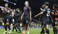 EPL: Haaland double puts Man City on brink of title