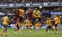 Stones' last-gasp header helps City break club record