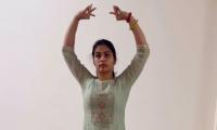 SEE: Manu Bhaker Practices Bharata Natyam