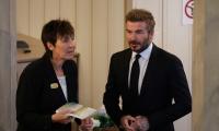 PIX: Beckham bids ex-England boss Eriksson adieu