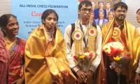 Gukesh, Pragg, Vaishali return to grand welcome