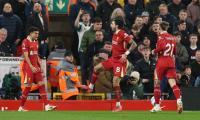 EPL PIX: Liverpool rise 13 points clear; Man City 4th