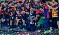 Barca thrash Real to win record 15th Super Cup