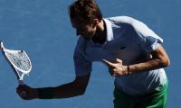 Shocking! Medvedev destroys net camera at Aus Open