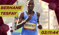 Tesfay, Chepkemoi crowned Mumbai Marathon champs