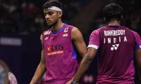 Satwik-Chirag stumble in Indonesia