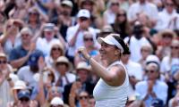 PIX: Anisimova stuns Sabalenka to make Wimbledon final