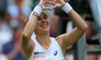 Sleepless nights, and baby: Bencic makes Wimbledon history