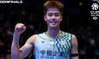 Shi Yuqi to meet Chia-hao in All England final