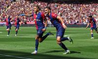LaLiga PIX: Barca trump Real, extend lead at top
