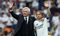 PIX: Real Madrid bids farewell to Ancelotti, Modric