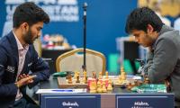 American Mishra, 16, stuns Gukesh at FIDE Grand Swiss