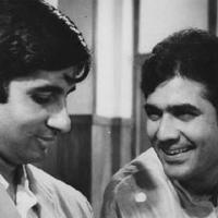 Amitabh Bachchan and Rajesh Khanna in Hrishikesh Mukherjee's Anand