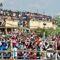 Crowds at a RJD-Cong rally last week