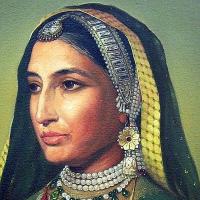 A portrait of Jindan Kaur, the wife of Maharaja Ranjit Singh