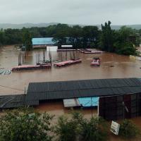 Floodwaters in Ratnagiri