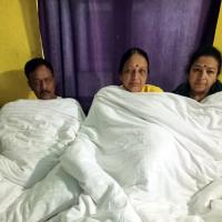 A family stranded in Kedarnath