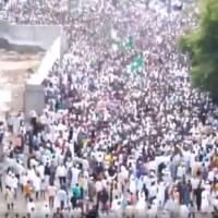 Protests in Sholapur, Maharashtra