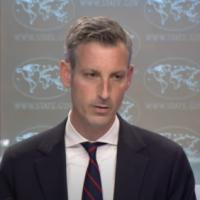 US Dept of State Spox Ned Price