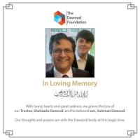The Dawood foundation condoles the deaths of the family in the Titan