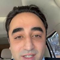 Bilawal Bhutto tweets en route to the airport