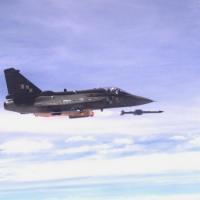 LCA Tejas firing an Astra Mark-1 missile/File Image/ANI Photo