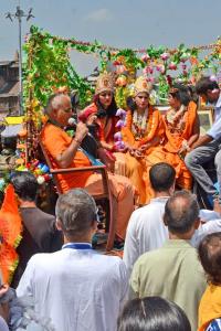 Kashmiri Pandits Celebrate Janmashtami In Srinagar