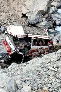 At least 7 soldiers killed as vehicle falls into river in Ladakh