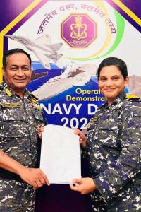Salute The 1st Lady To Command An Indian Warship