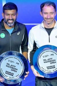 Bopanna-Middelkoop win doubles title in Tel Aviv