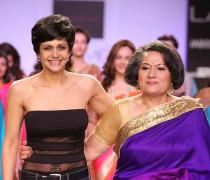 Mandira designs saris for women who rule the world
