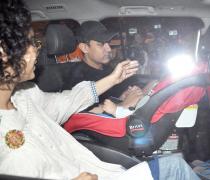 PIX: Aamir Khan, Kiran celebrate Azad's birthday