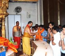 PIX: Prabhu Deva, Sonu Sood visit Siddhivinayak temple