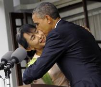 Fond moments: When Obama met Suu Kyi during Myanmar trip