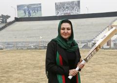 Afghan women aim for cricket comeback as refugees