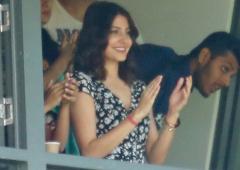 Spotted! Virat Kohli's 'wife'... errr 'fiancee' Anushka Sharma!