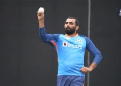 Shami returns for England T20I series