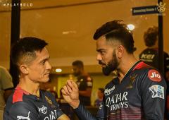 'Talk about kids': Chhetri, Kohli bond over fatherhood